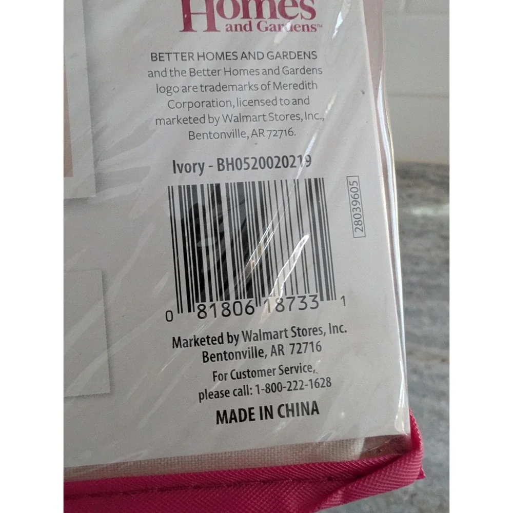 Better‎ Homes And Gardens Ivory Battenberg Valance 60